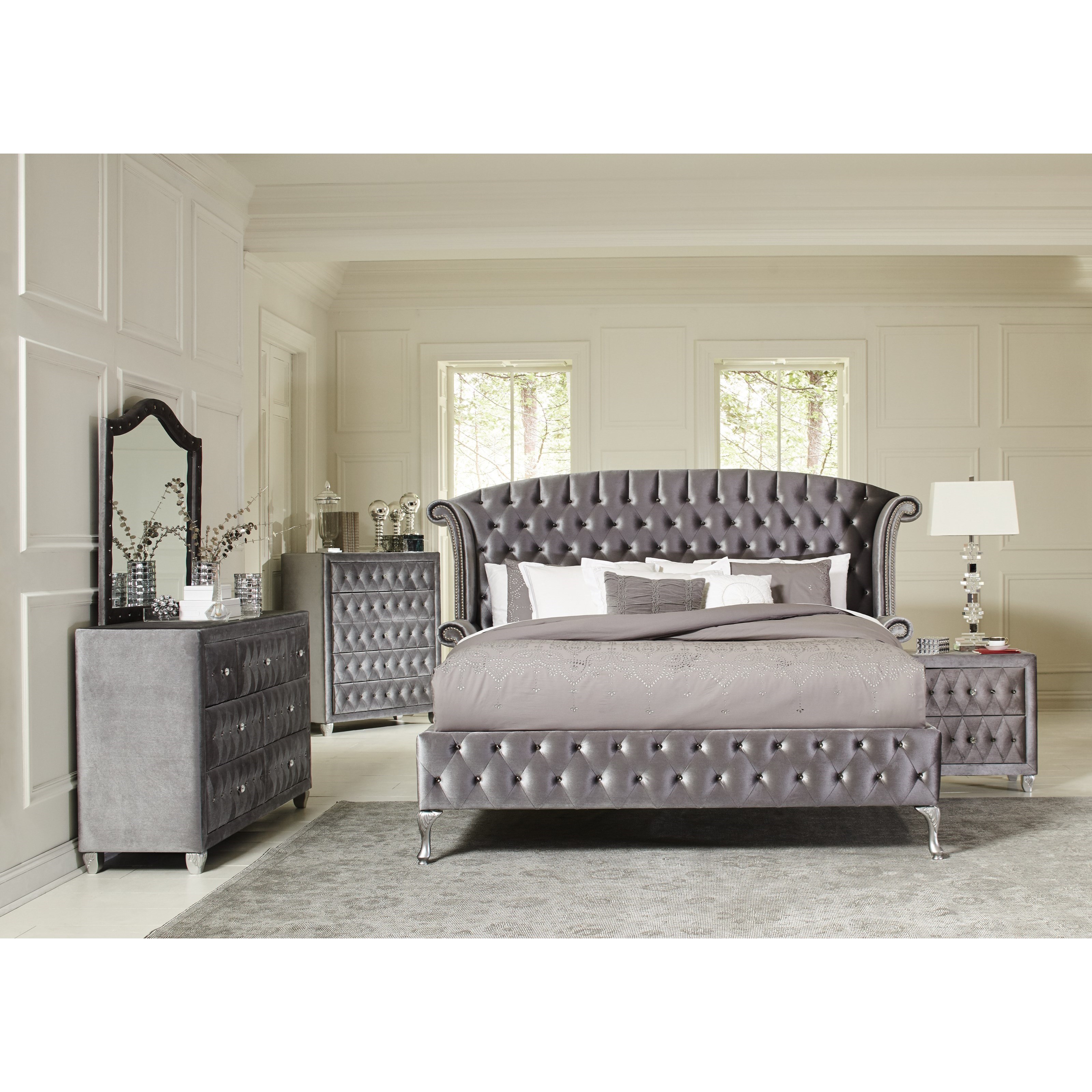 Coaster Deanna 7PC Queen Bedroom Group Value City Furniture Bedroom Groups